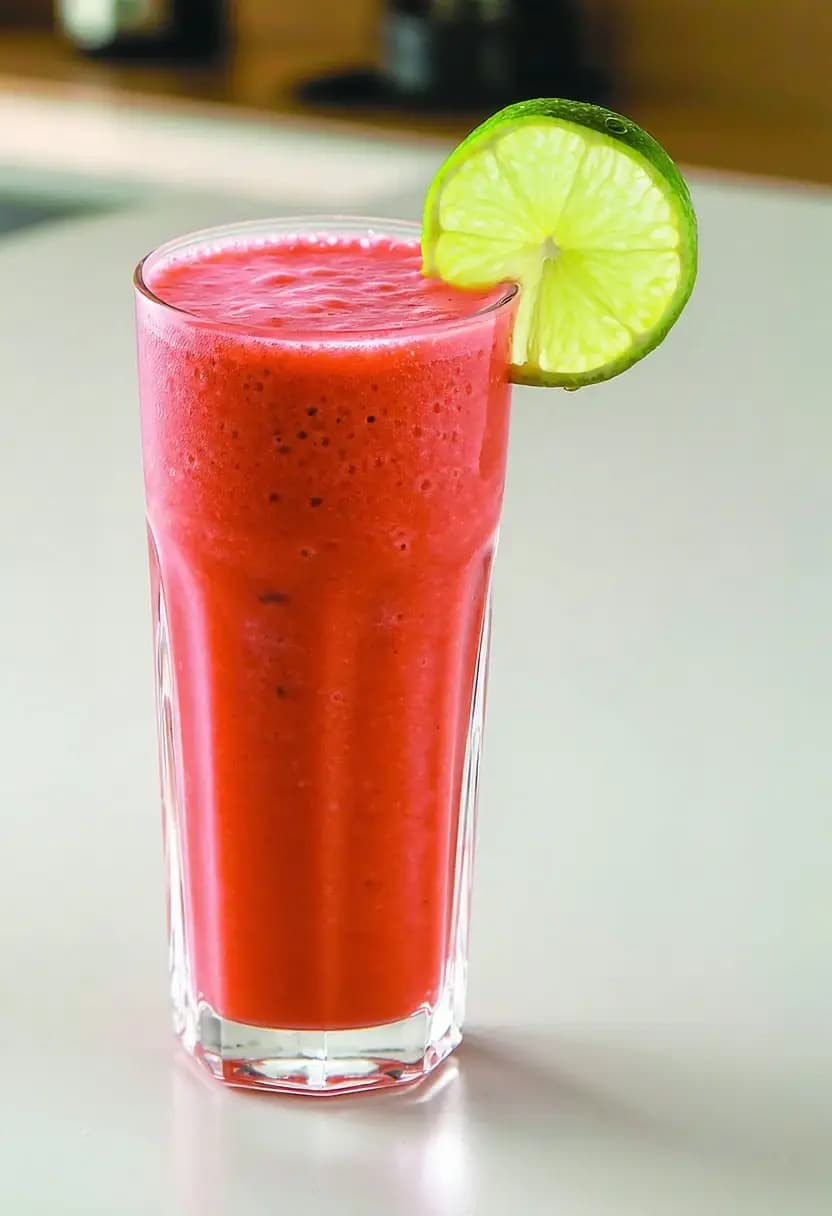 Receita de Smoothie de Acerola com Limão