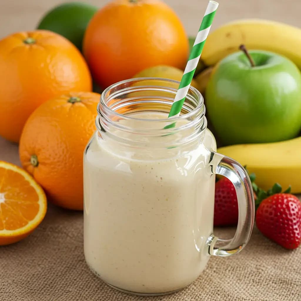 Receita de Smoothie de banana