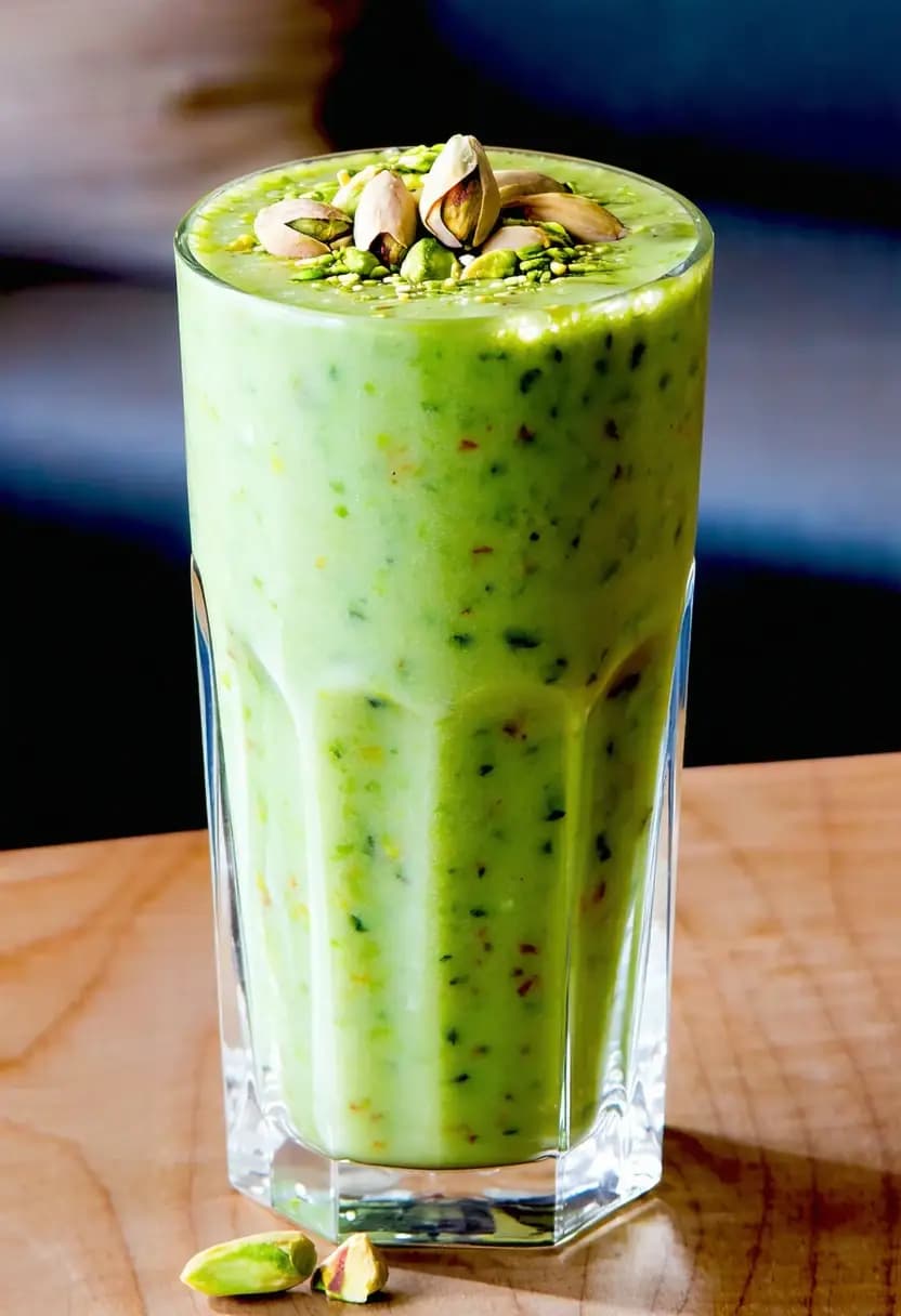 Receita de Smoothie de Creme de Pistache