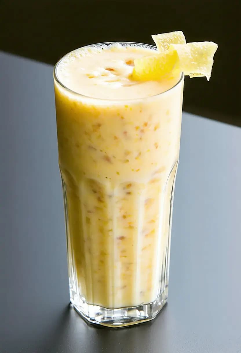 Receita de Smoothie de Limão e Banana