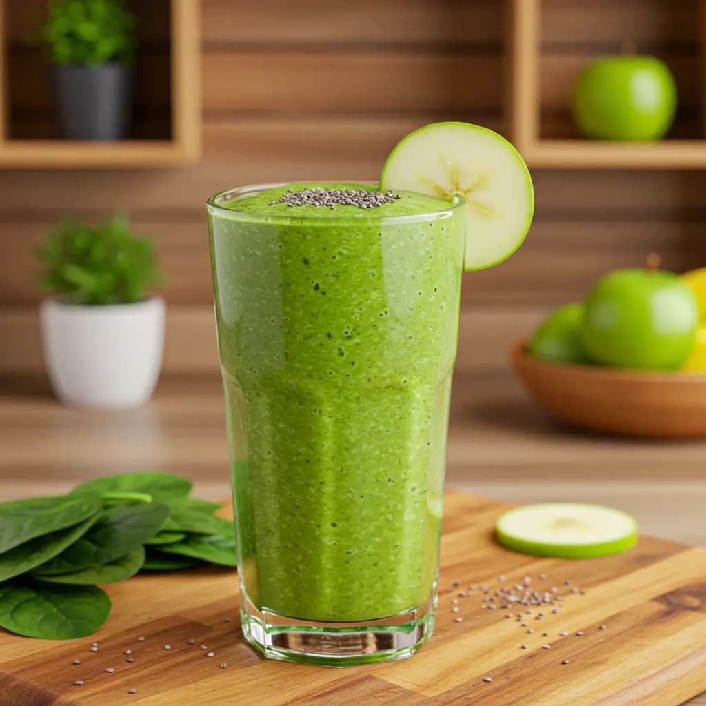 Receita de Smoothie Verde Detox