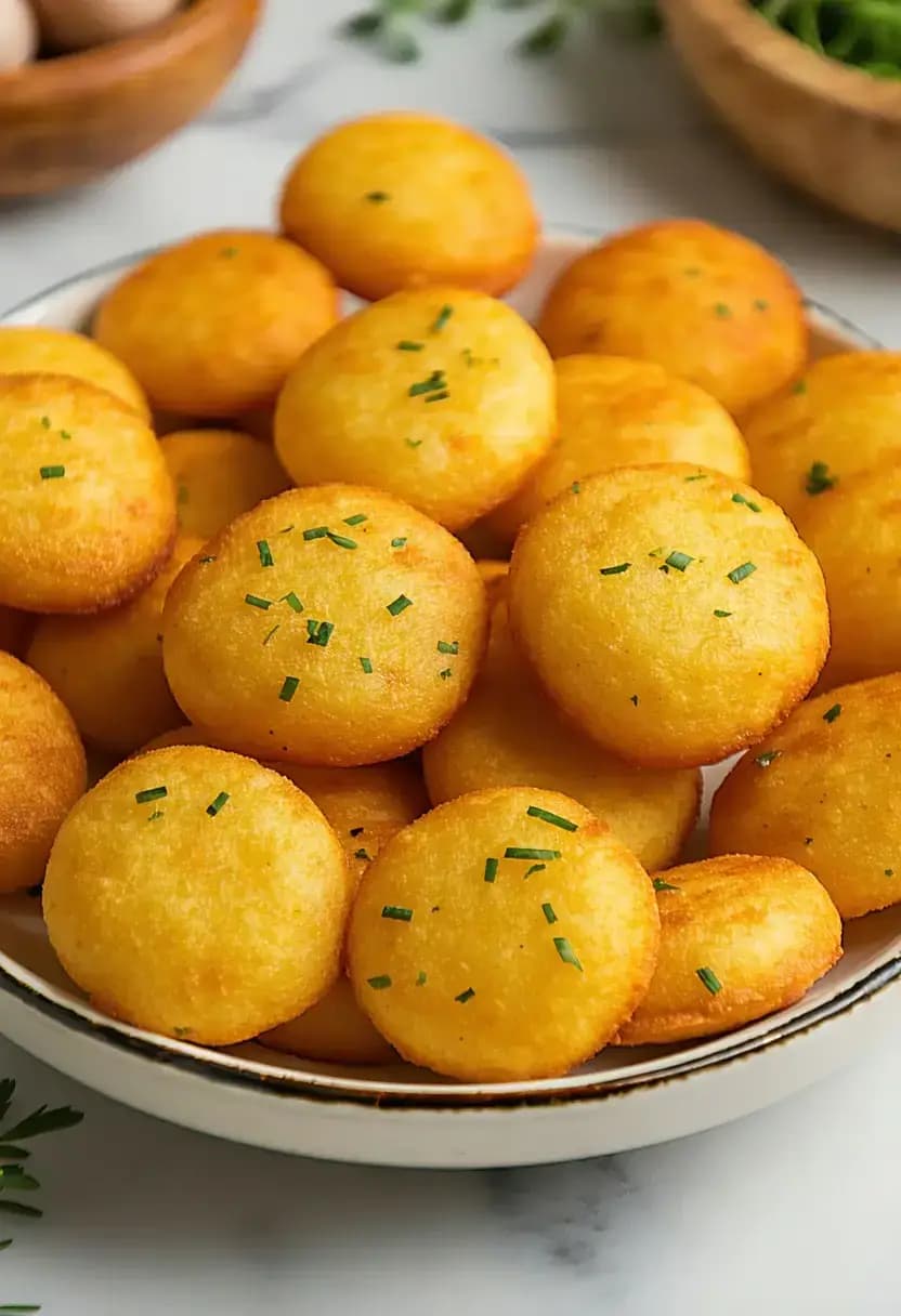 Receita de Snacks Assados de Fubá