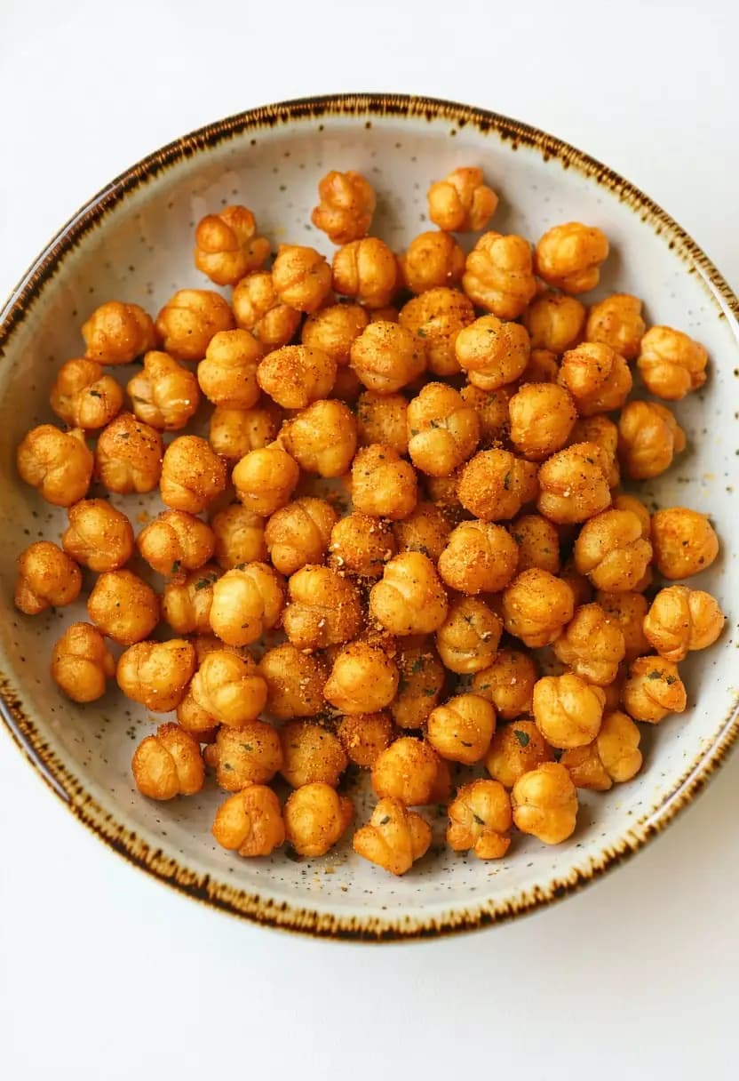 Receita de Snacks de Grão-de-Bico