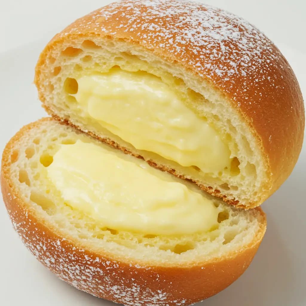 Receita de Sonhos recheados