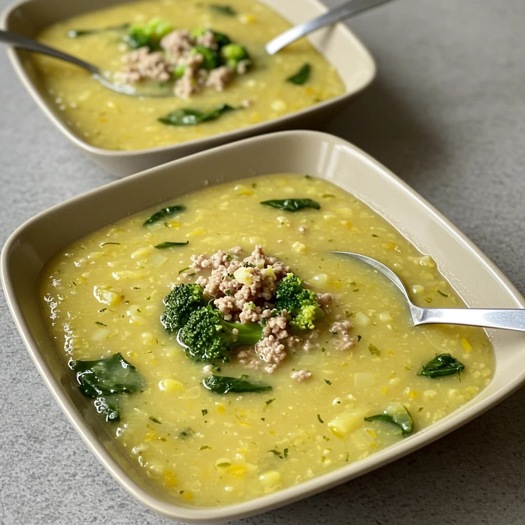 Receita de Sopa Caipira de Fubá