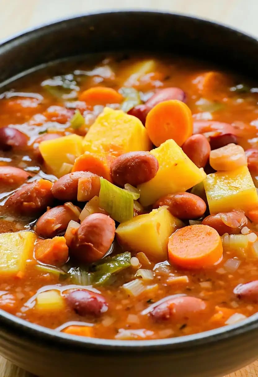 Receita de Sopa de Feijão