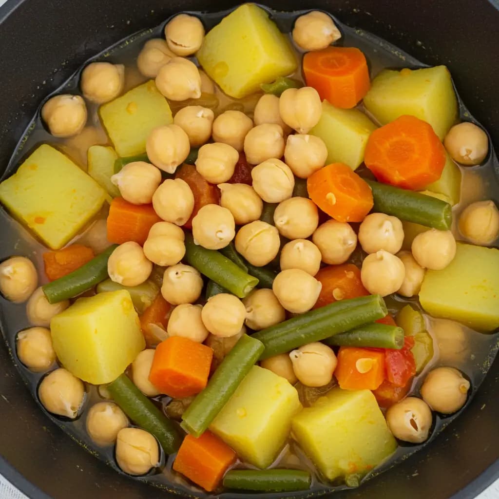 Receita de Sopa de grão de bico