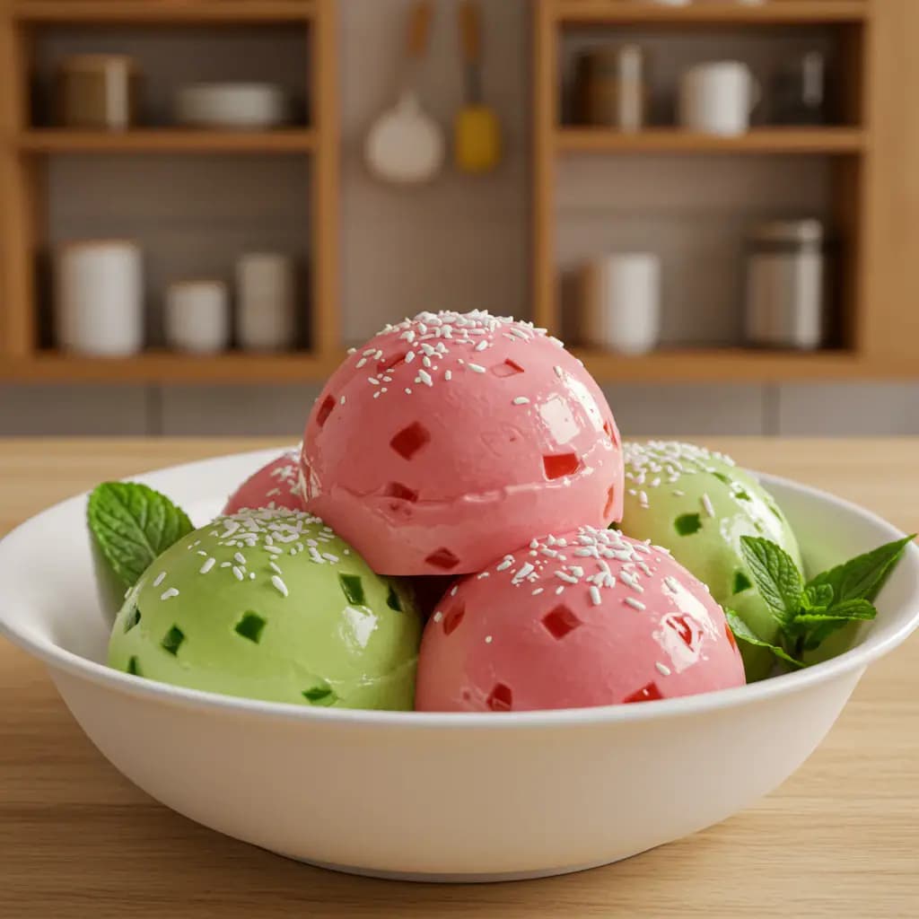 Receita de Sorvete de Gelatina