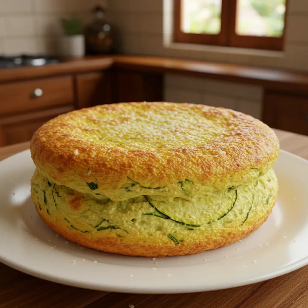 Receita de Souflé de abobrinha