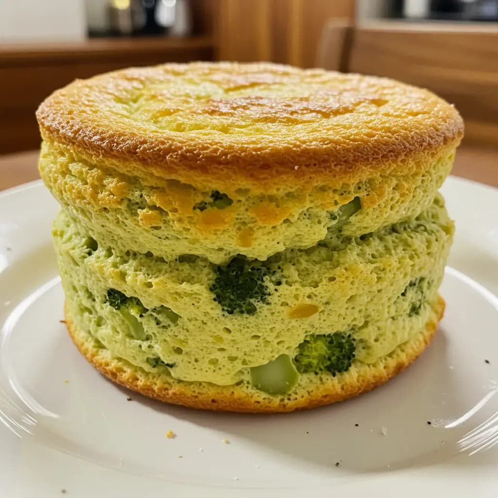 Receita de Souflé de brócolis