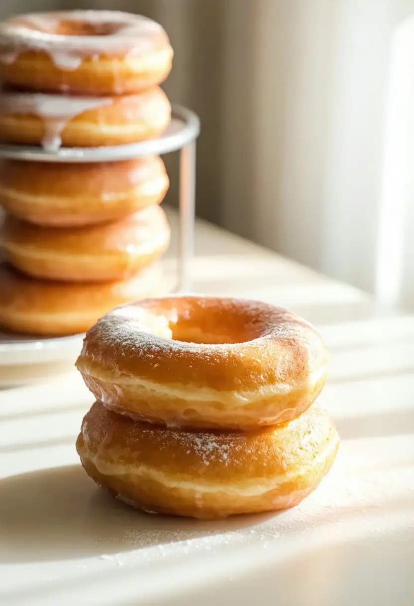 Receita de Donuts de Fermentacão Natural