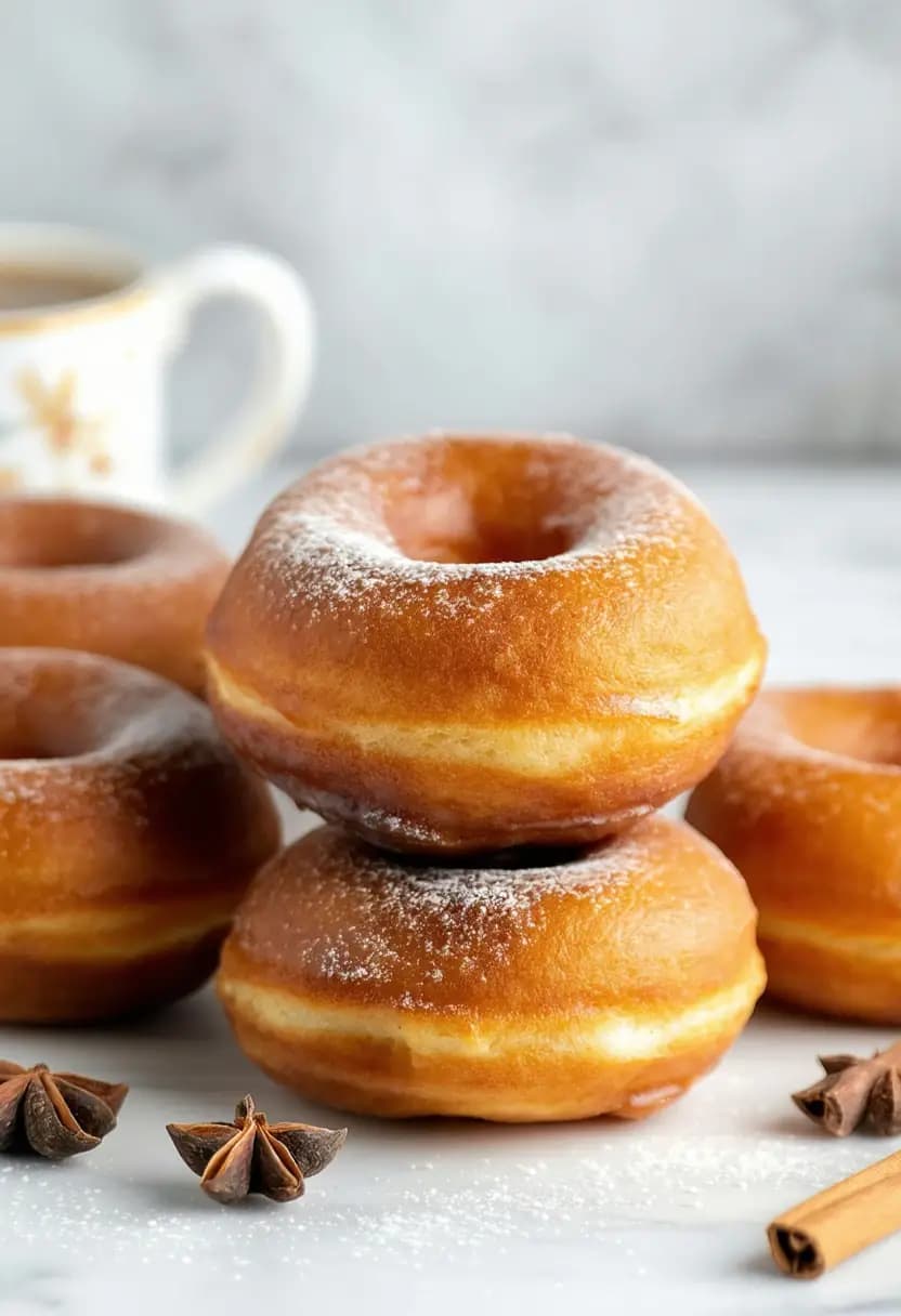 Receita de Donuts de Chai Especiais