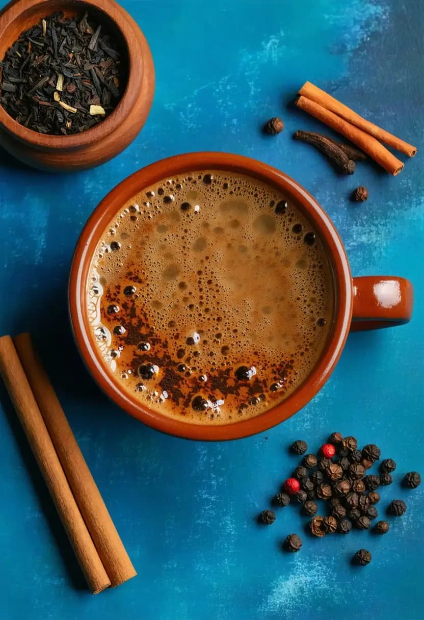 Receita de Chai Latte Apimentado