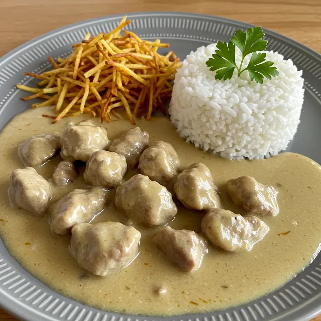 Receita de Strogonoff de Carne