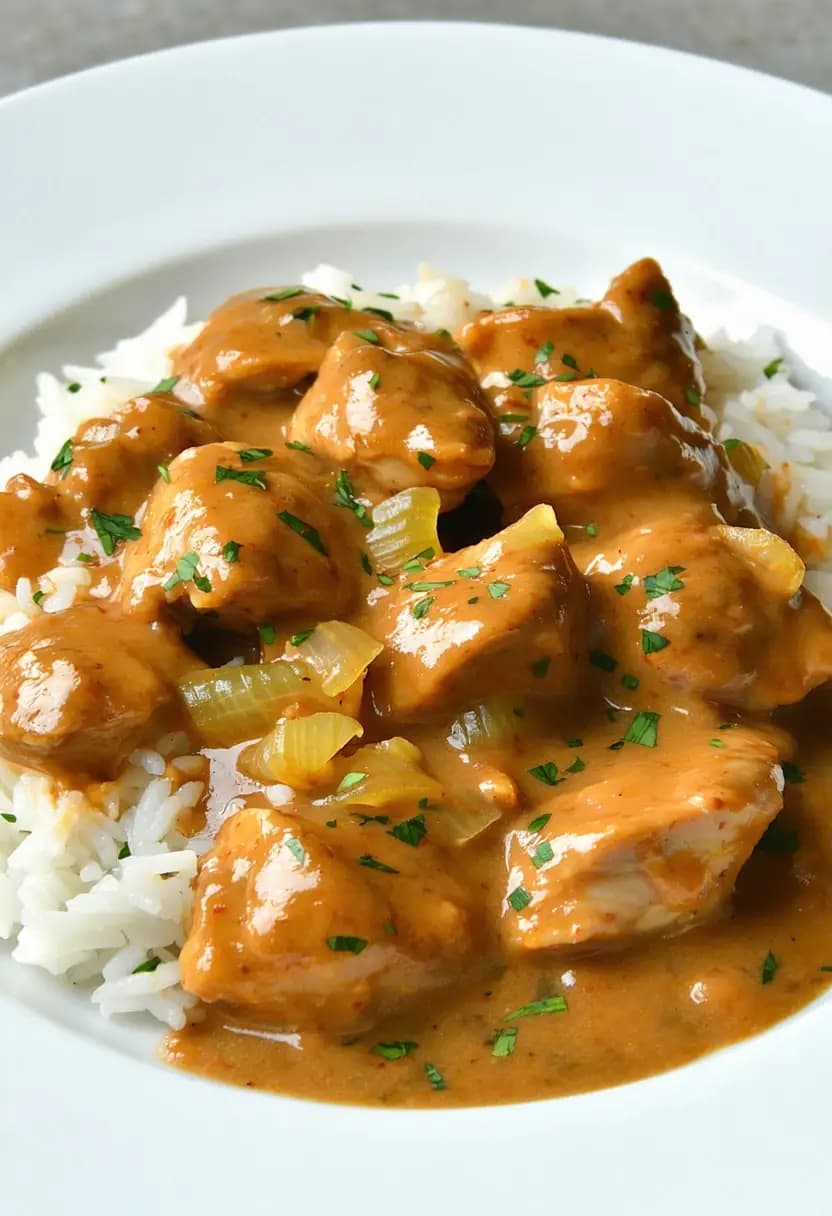 Receita de Strogonoff de Frango Rápido