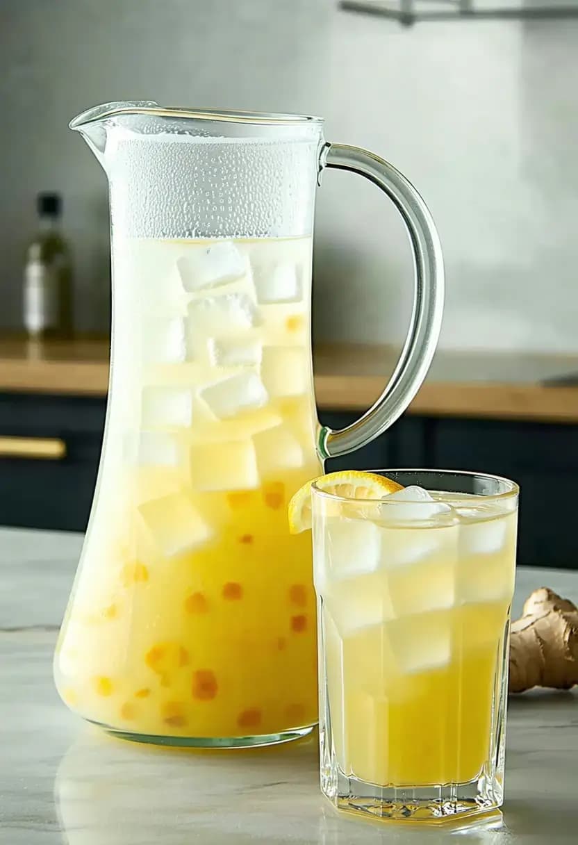 Receita de Suco de Limão com Gengibre