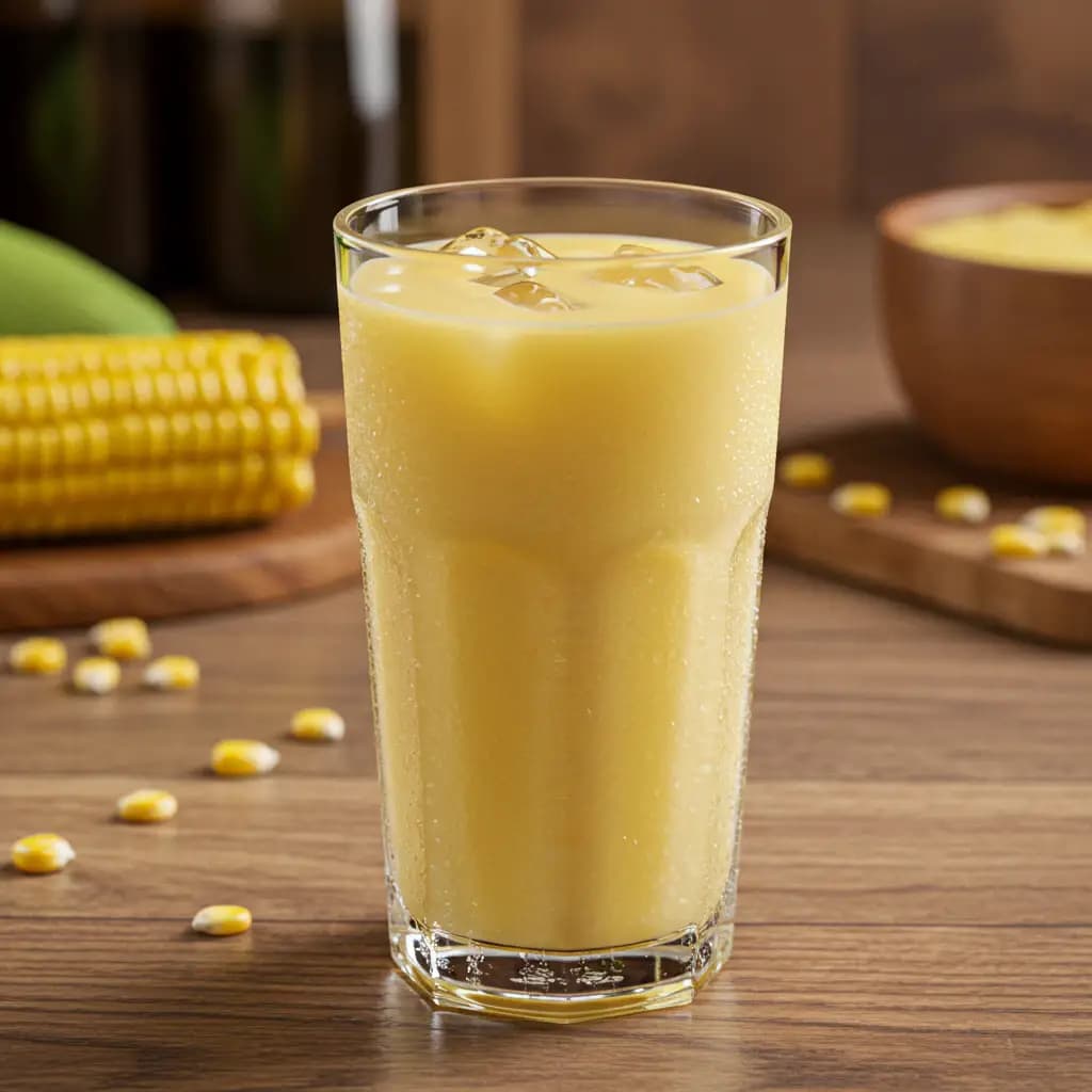 Receita de Suco de milho
