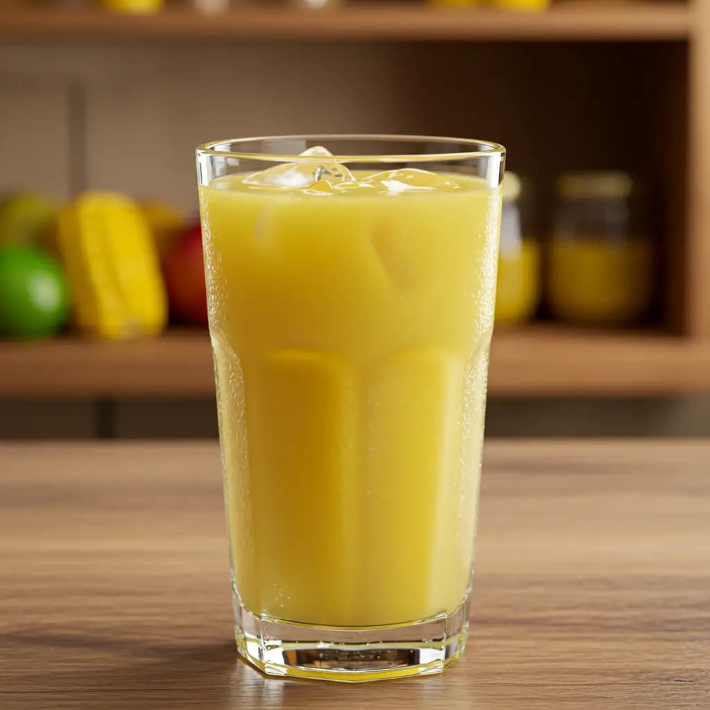 Receita de Suco de milho verde