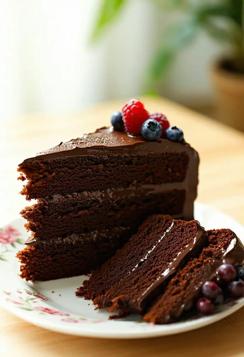 Receita de Bolo de Chocolate Sem Açúcar