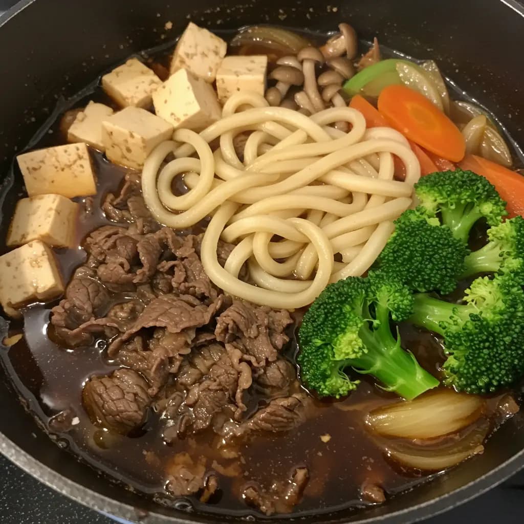 Receita de Sukiyaki de Alcatra