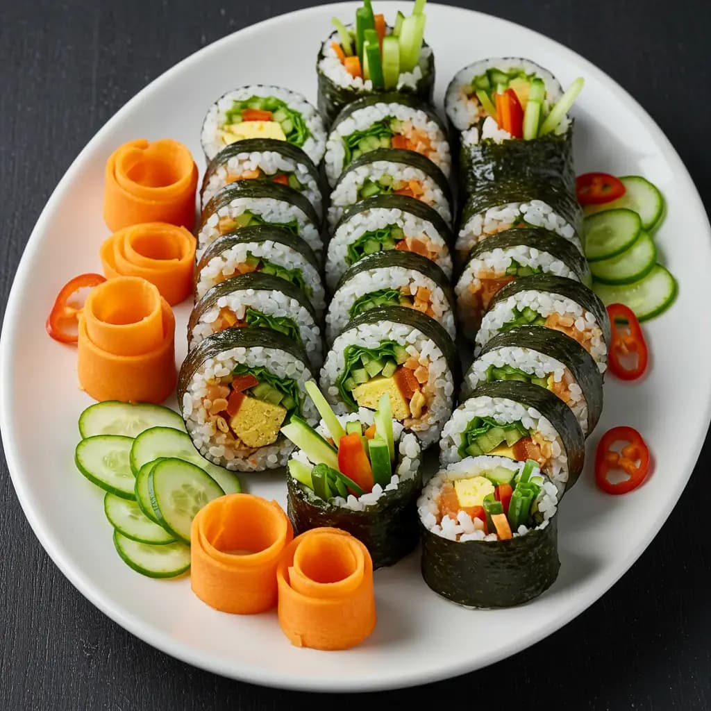 Receita de Sushi de Legumes