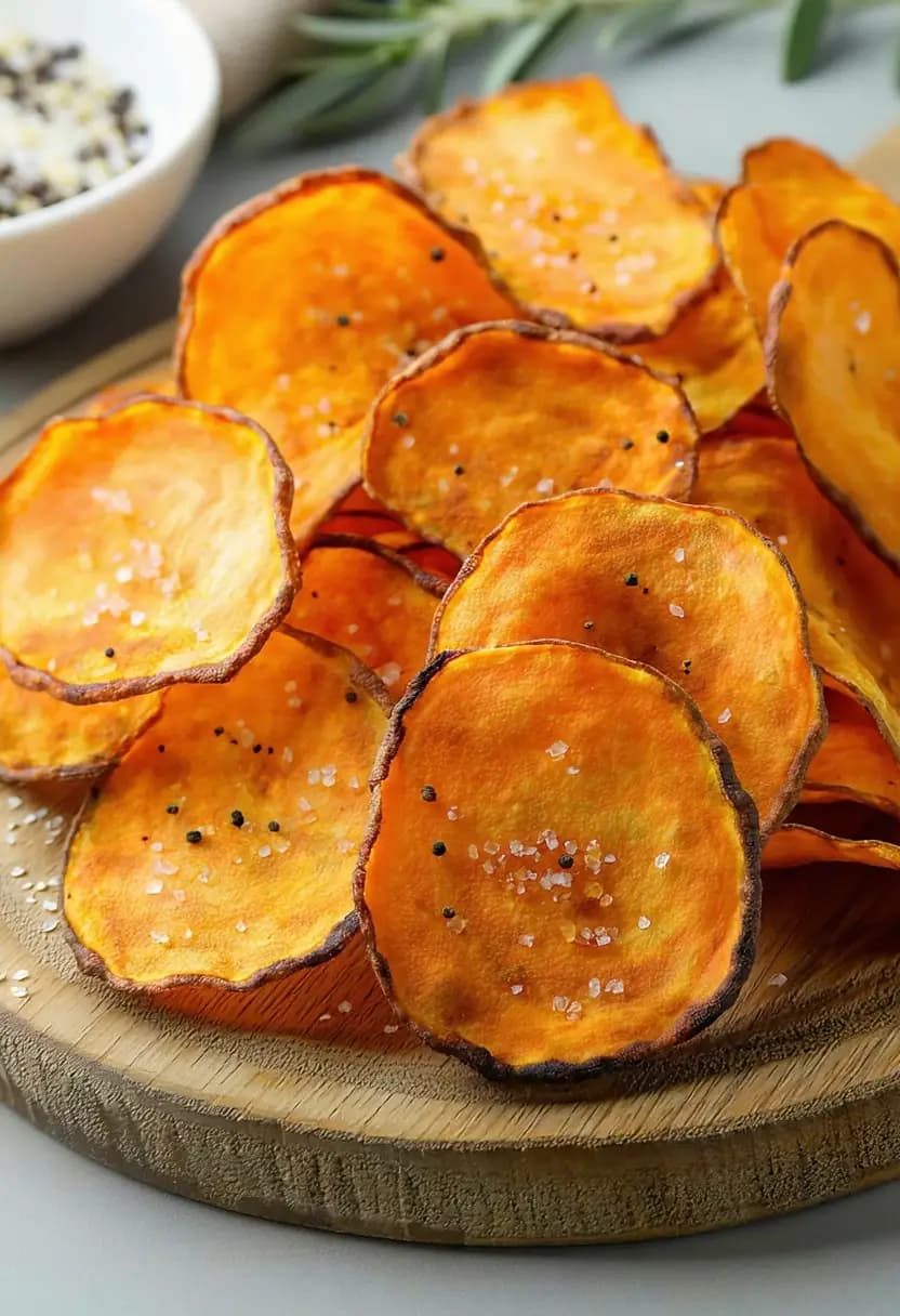 Receita de Chips de Batata Doce