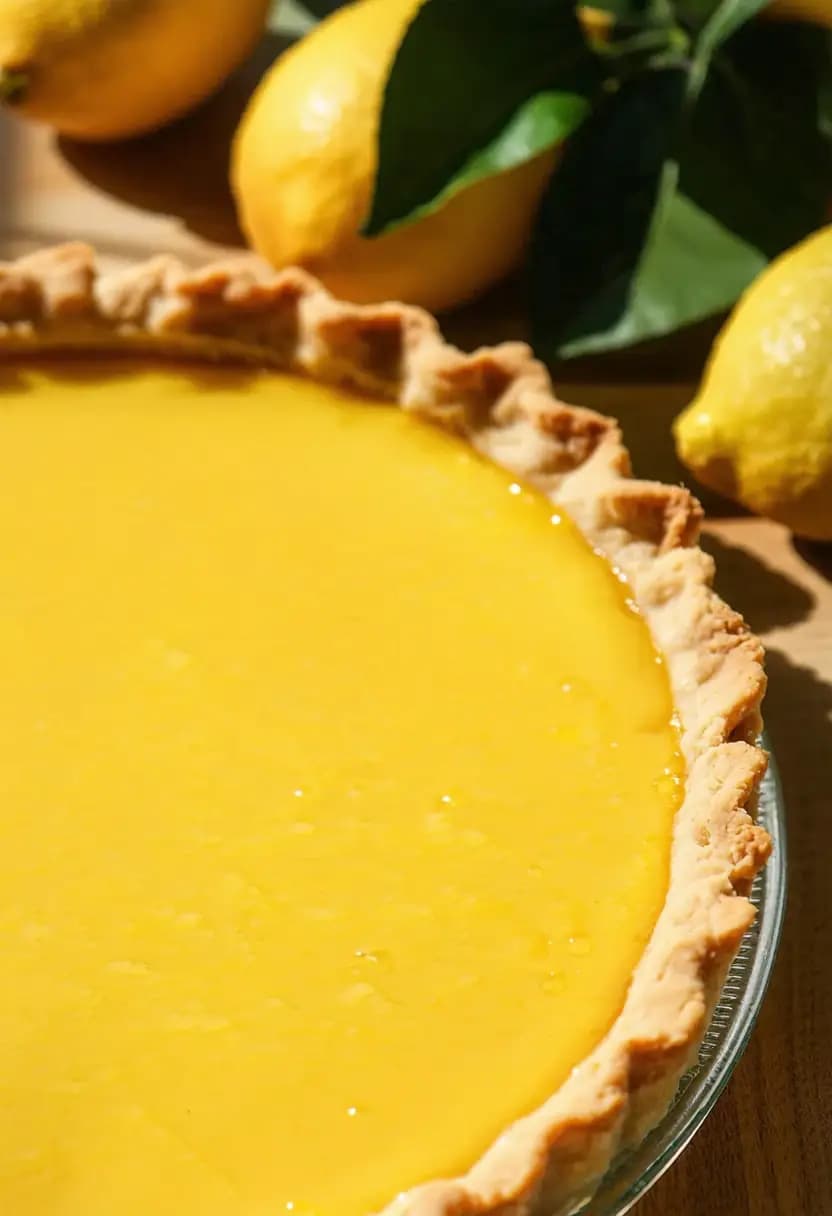 Receita de Tarte de Limão Azeda