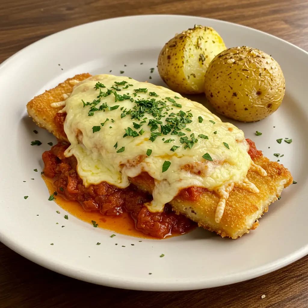 Receita de Tilápia à Parmegiana