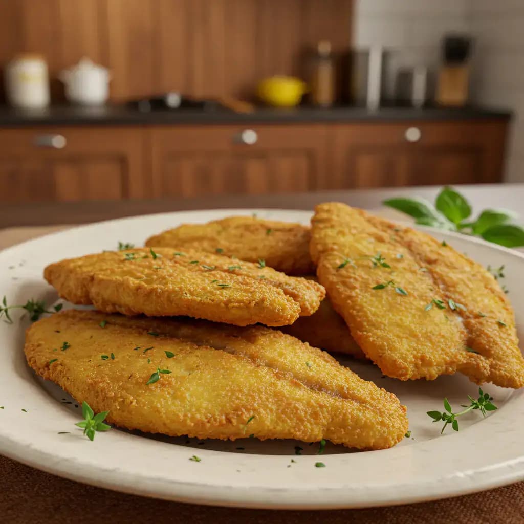 Receita de Tilápia frita da Cris