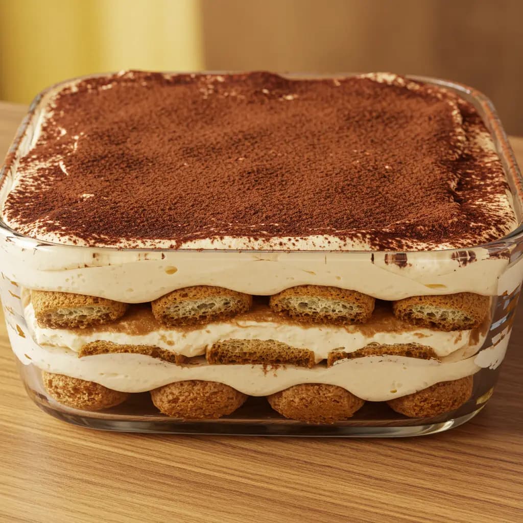 Receita de Tiramisu
