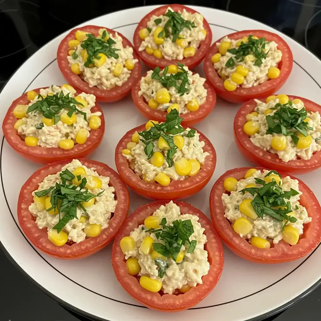 Receita de Tomate Recheado