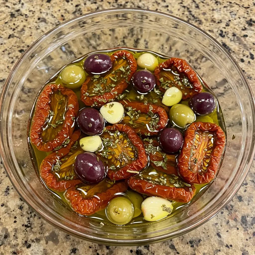 Receita de Tomates Secos ao Azeite