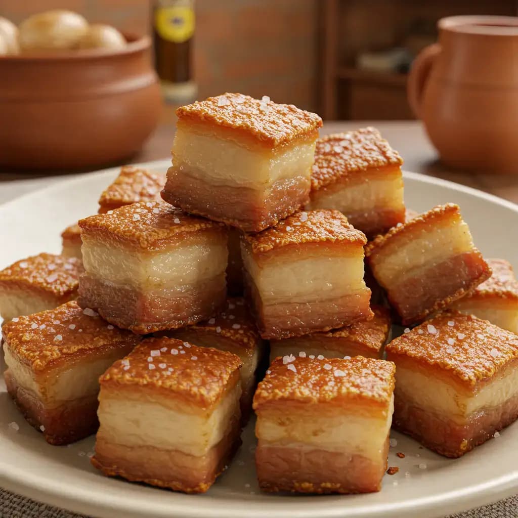 Receita de Torresmo