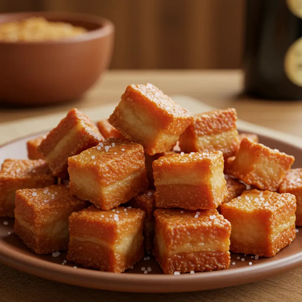 Receita de Torresmo prático