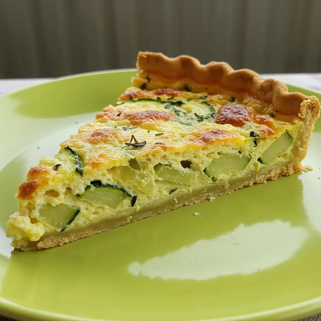 Receita de Torta de Abobrinha
