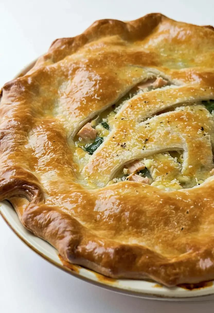 Receita de Torta de Atum Cremosa