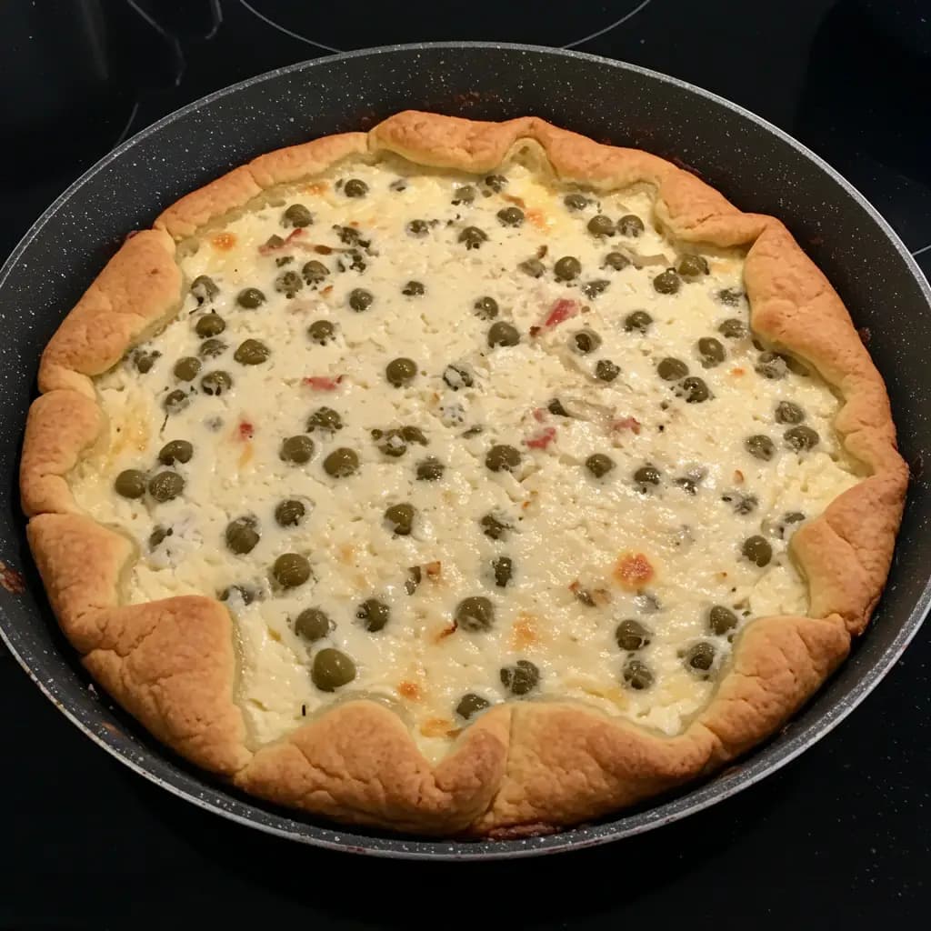 Receita de Torta de Bacalhau