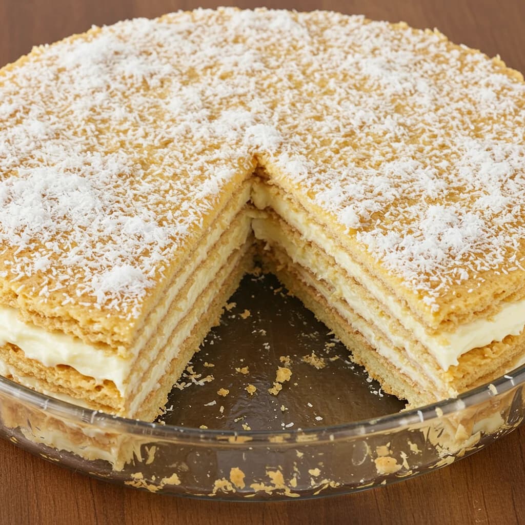 Receita de Torta de bolacha