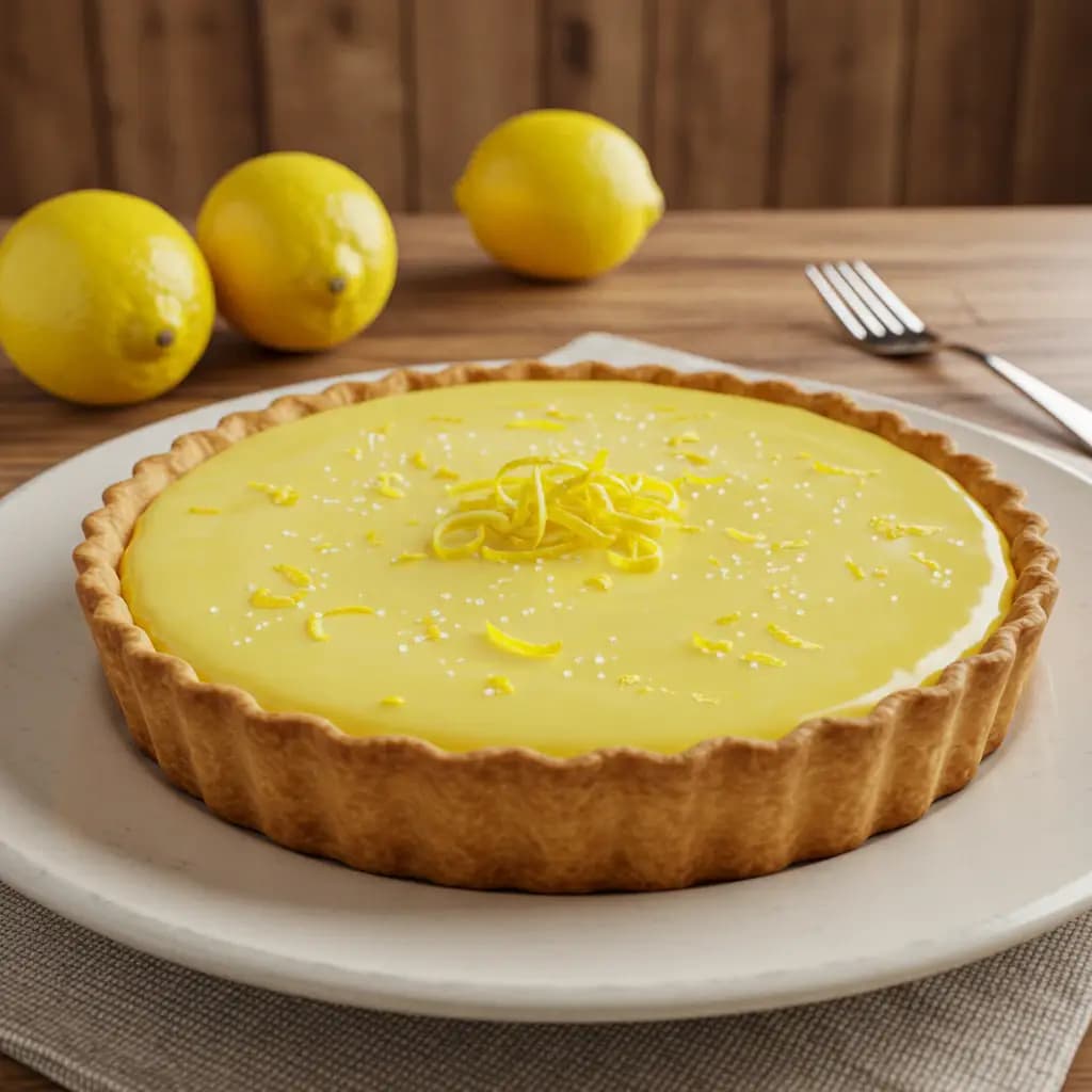Receita de Torta de limão