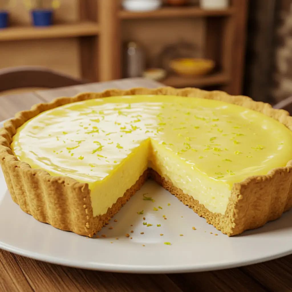 Receita de Torta de limão