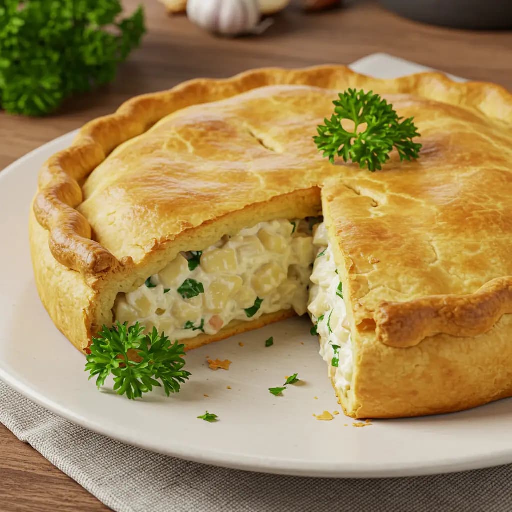 Receita de Torta de palmito