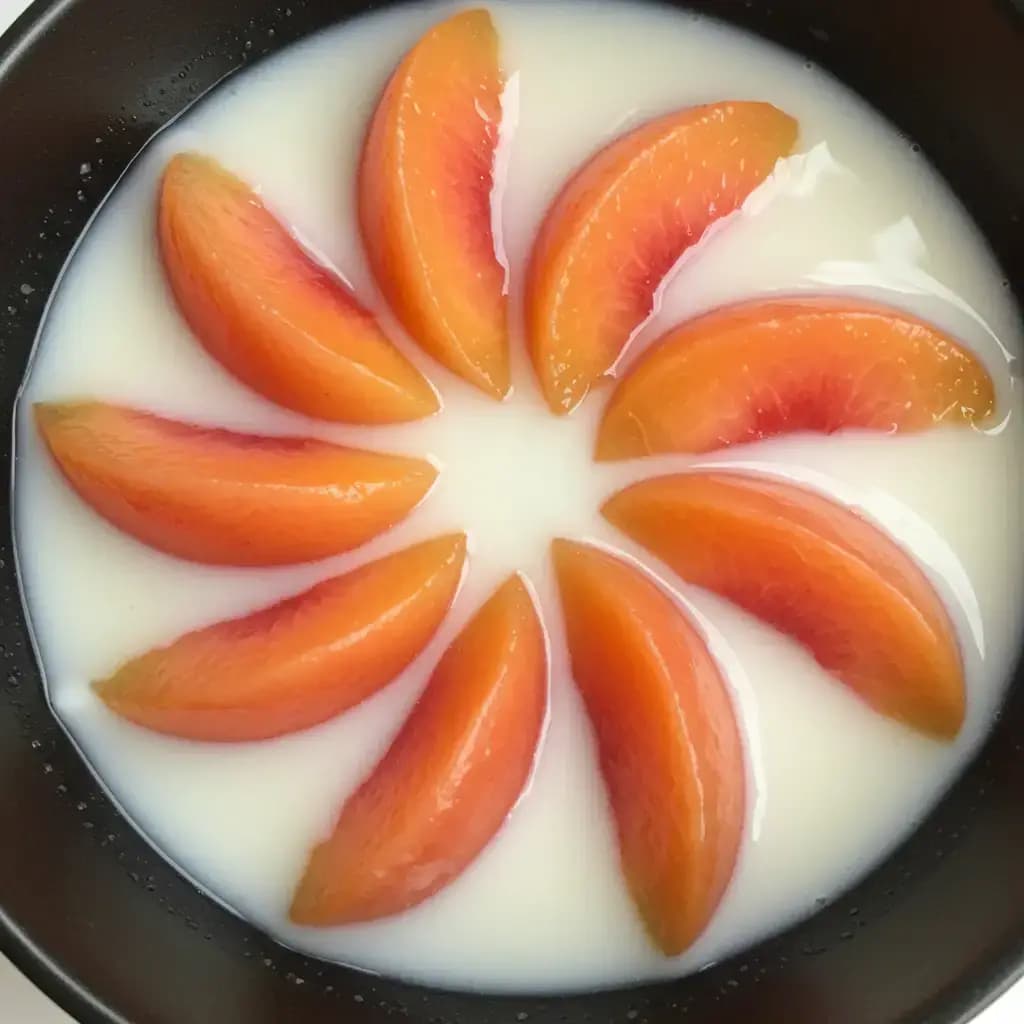 Receita de Torta de pêssego