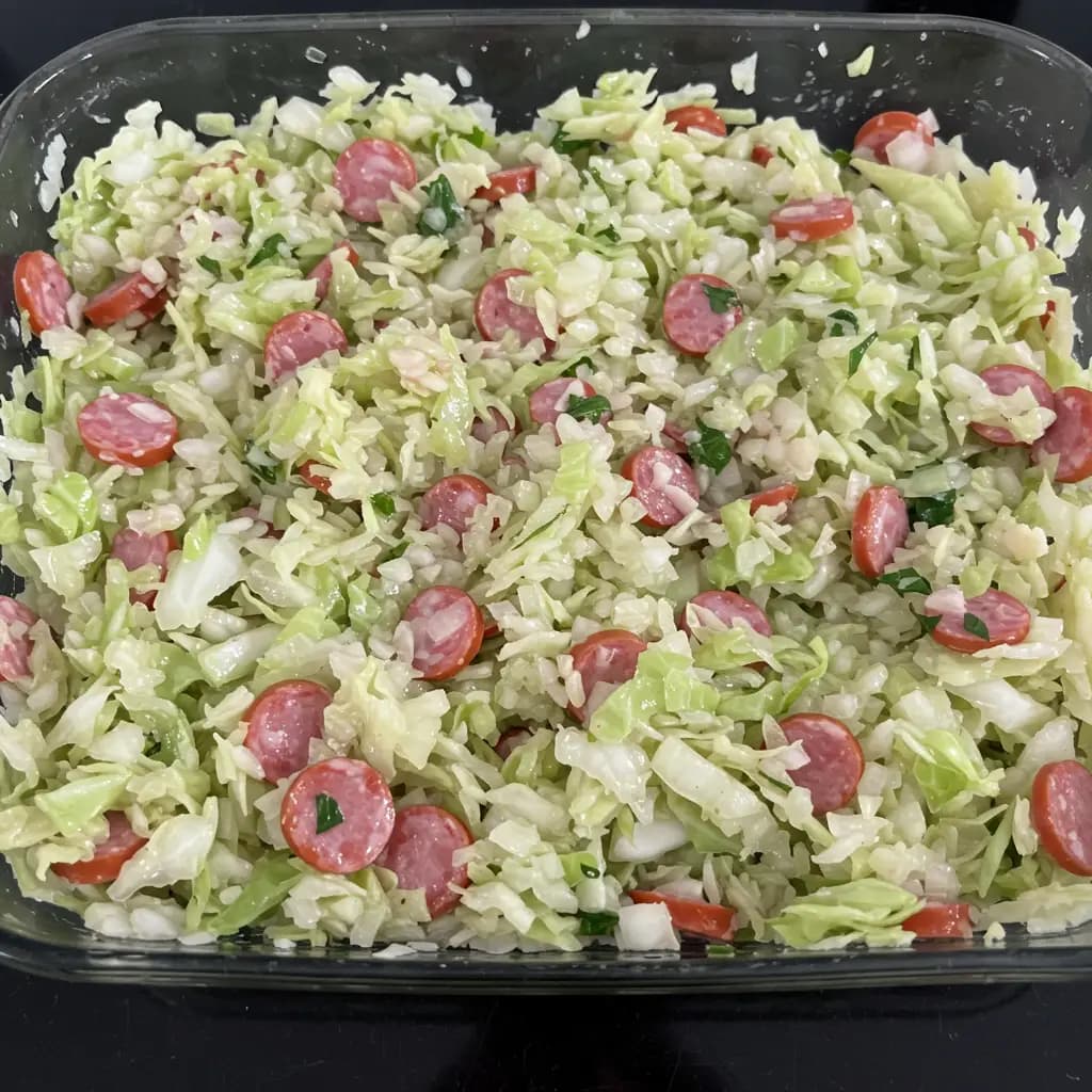 Receita de Torta de Repolho