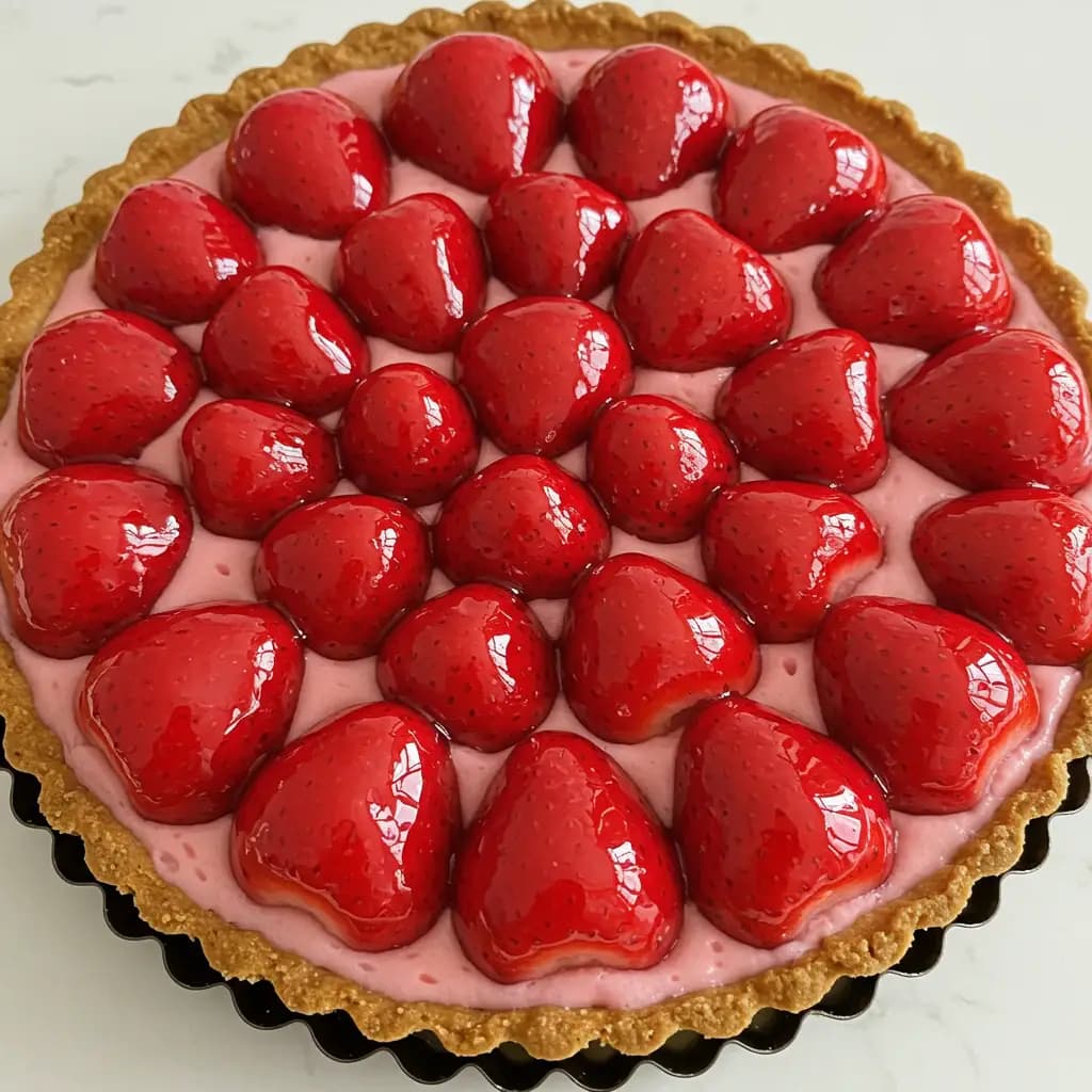 Receita de Torta fácil de morango