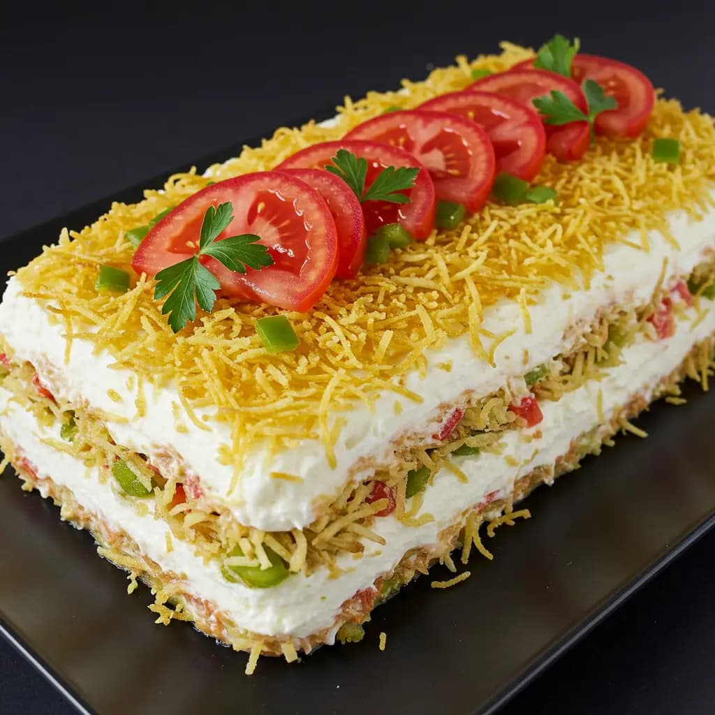 Receita de Torta Fria de Frango