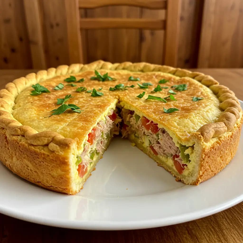 Receita de Torta salgada de Atum