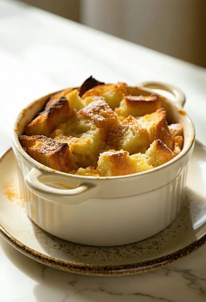 Receita de Pudim de Pão Tradicional