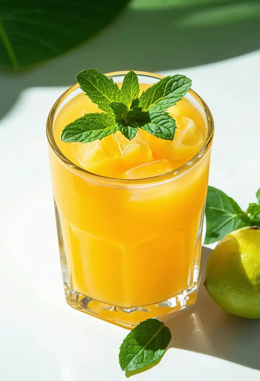 Receita de Suco de Manga Tropical