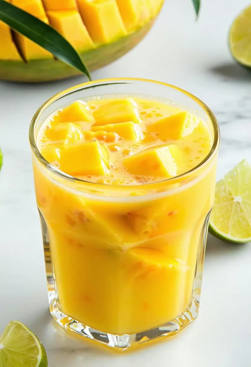 Receita de Suco de Manga Tropical