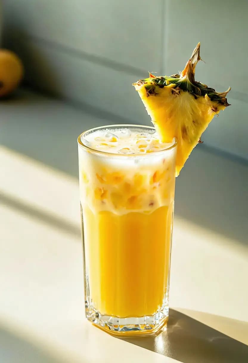 Receita de Suco de Abacaxi Tropical